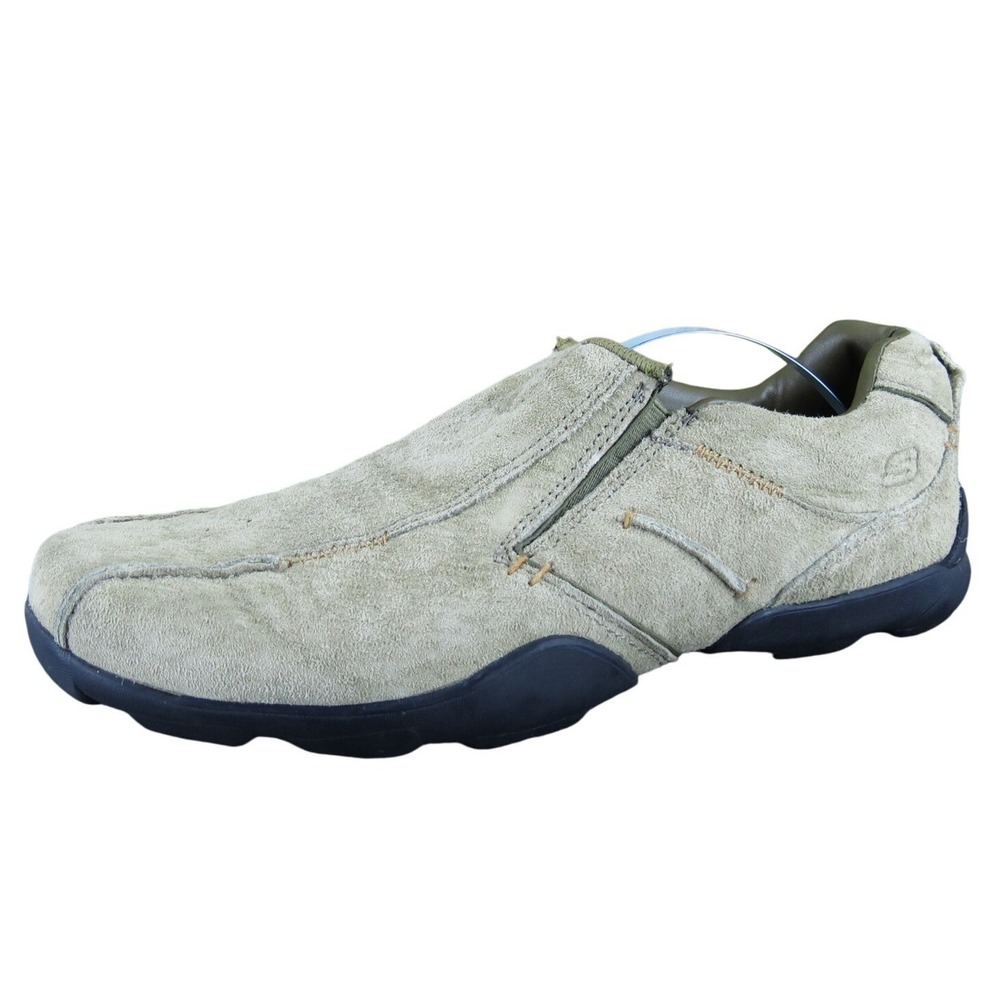 Skechers Men Slip-On Stone Suede Size 8 Medium Gently Used 2025